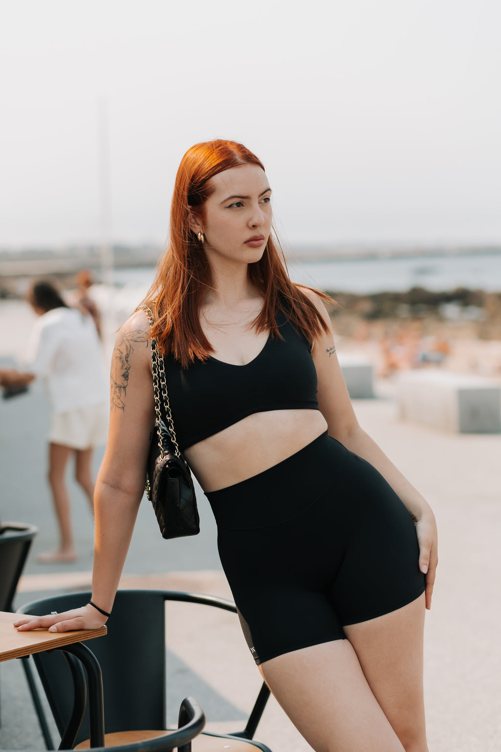 NovaCore Shorts - Pure Black