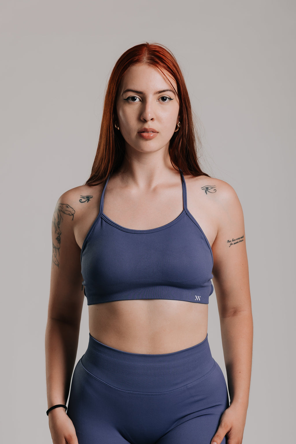 NovaForm Strappy Bra - Blue Abyss