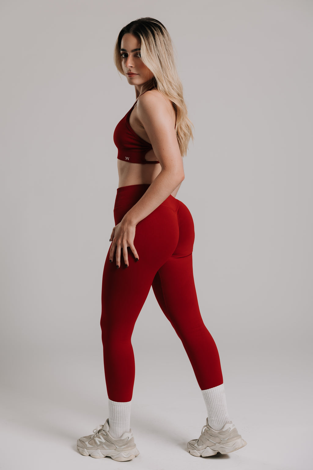 NovaForm Leggings - Red Eclipse
