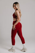 NovaForm Leggings - Red Eclipse
