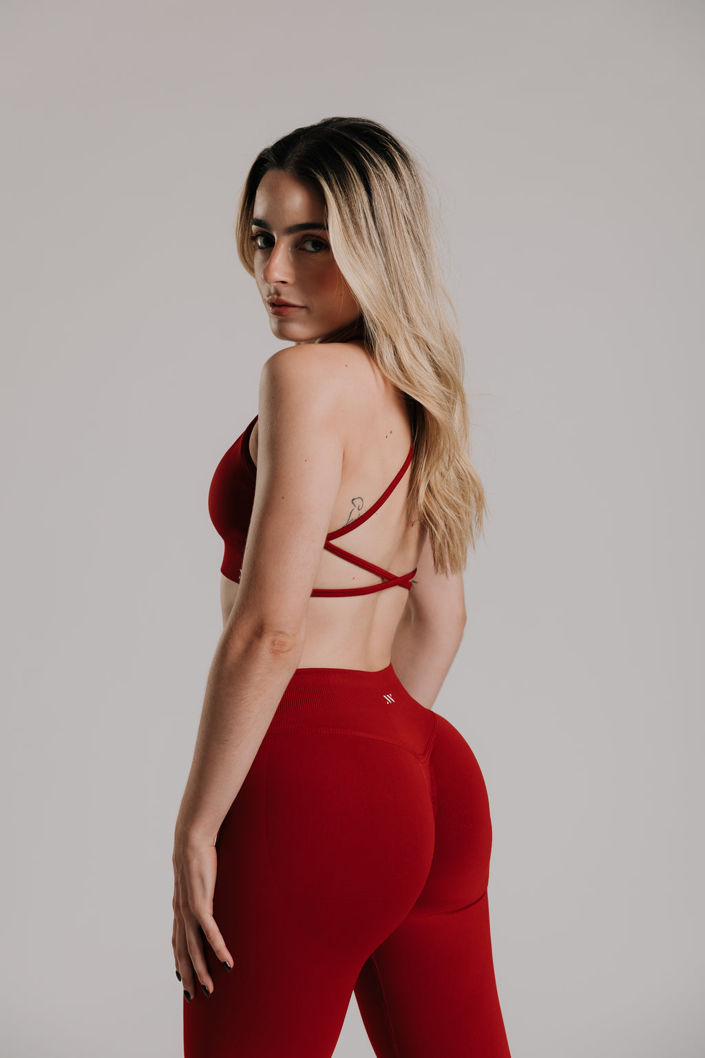 NovaForm Leggings - Red Eclipse