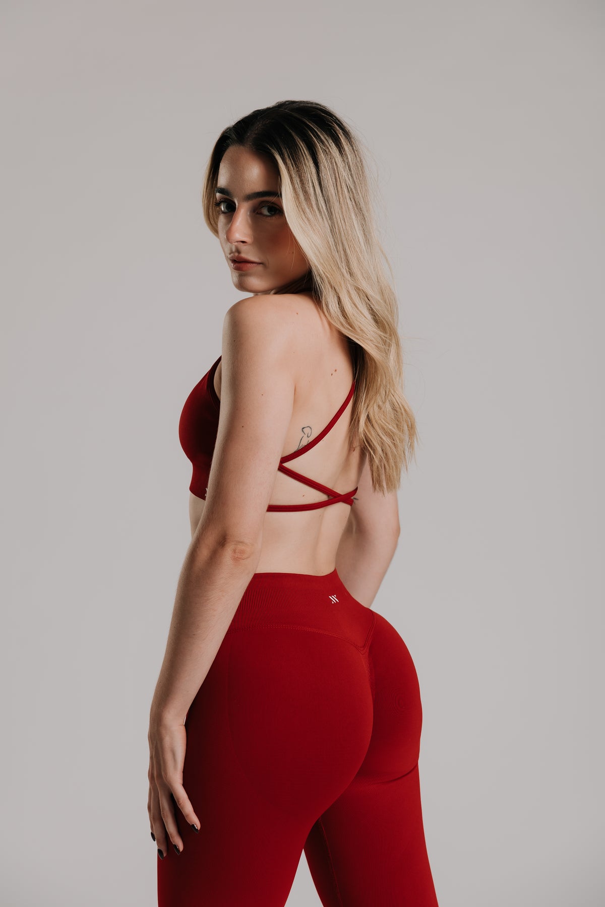 NovaForm Leggings - Red Eclipse