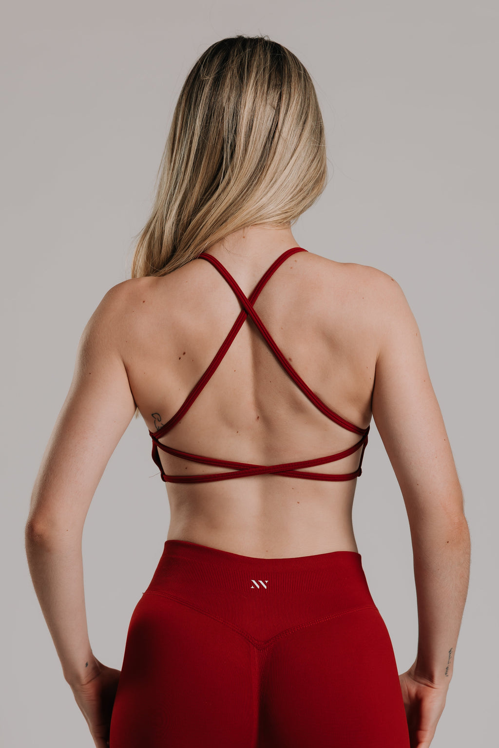 NovaForm Strappy Bra - Red Eclipse